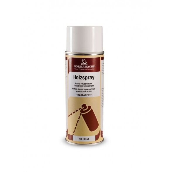 Special aerosol touch-up varnish for wood „HOLZSPRAY“